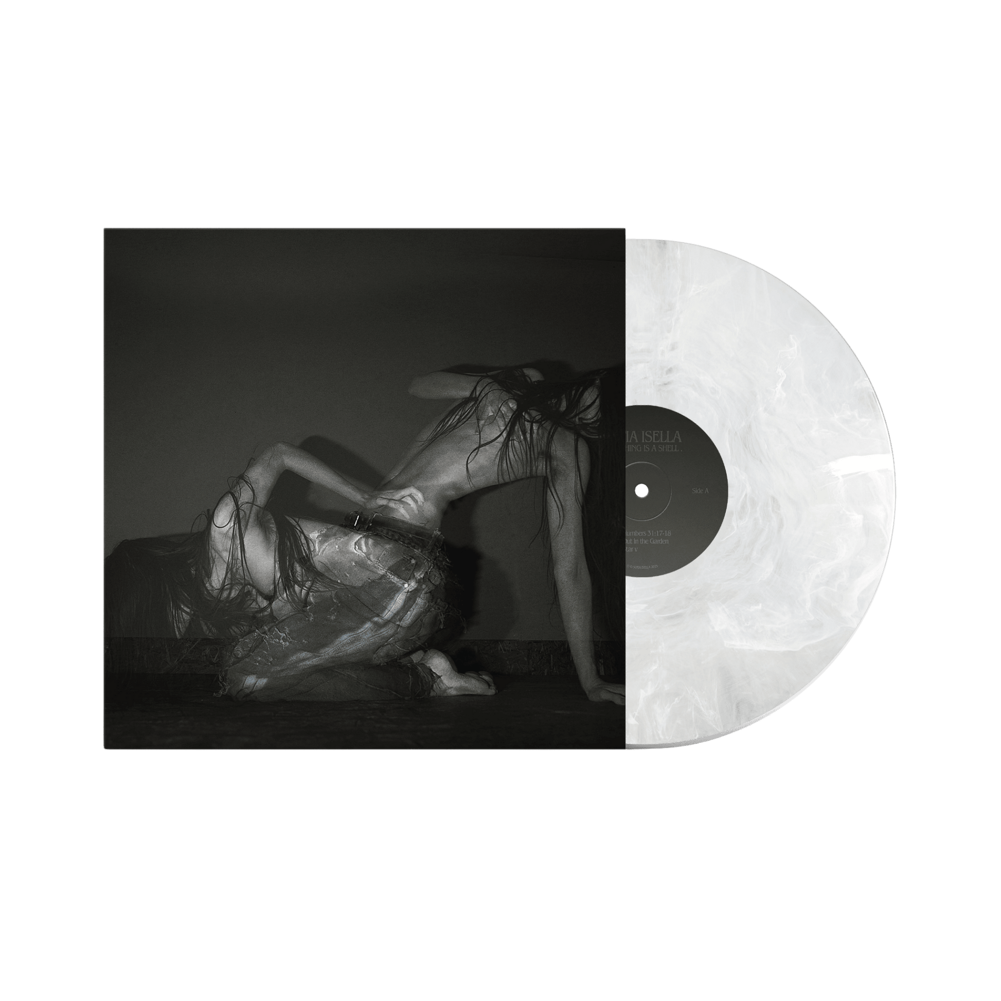 Something is a shell. Vinyl - Soft Pearl - Media