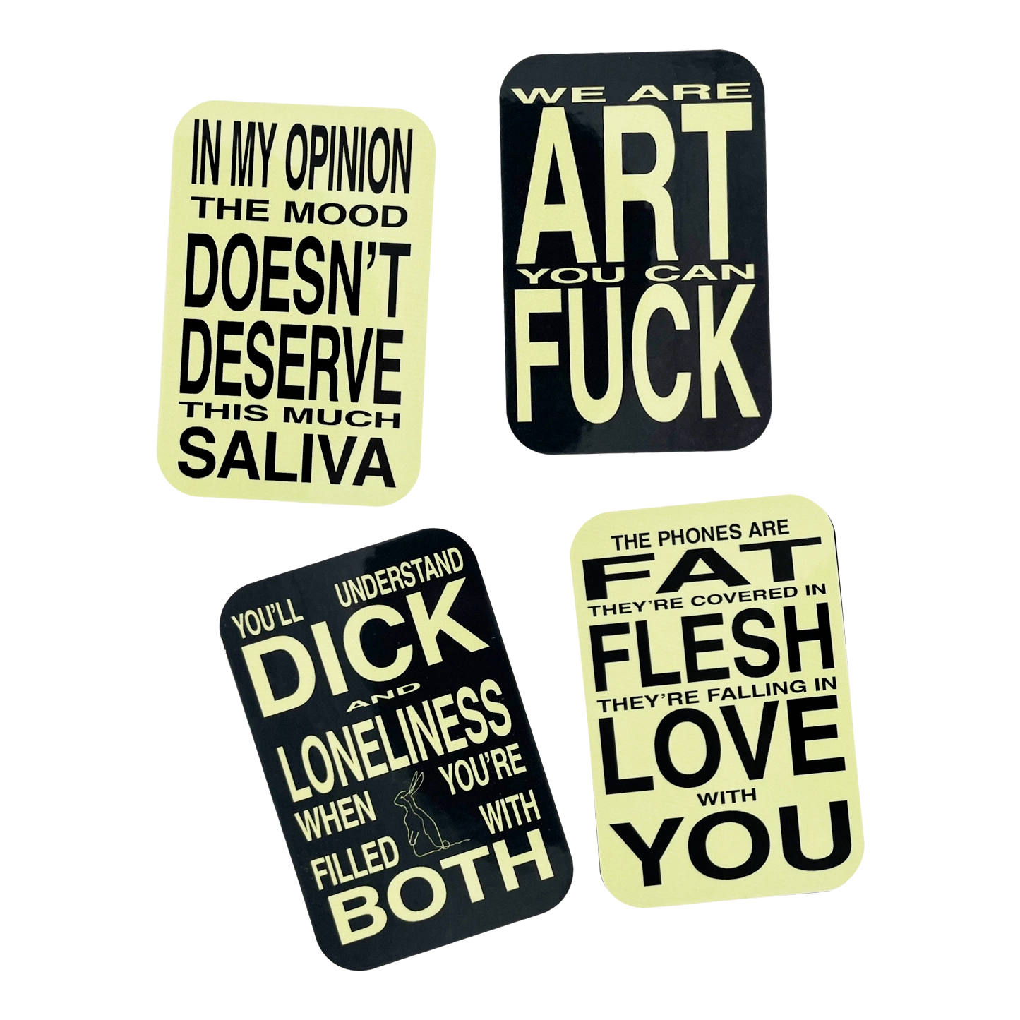 Lyrics Sticker Pack - Accessory