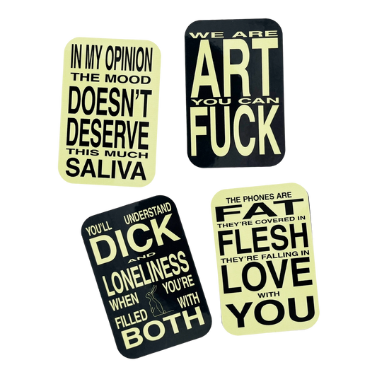 Lyrics Sticker Pack - Accessory