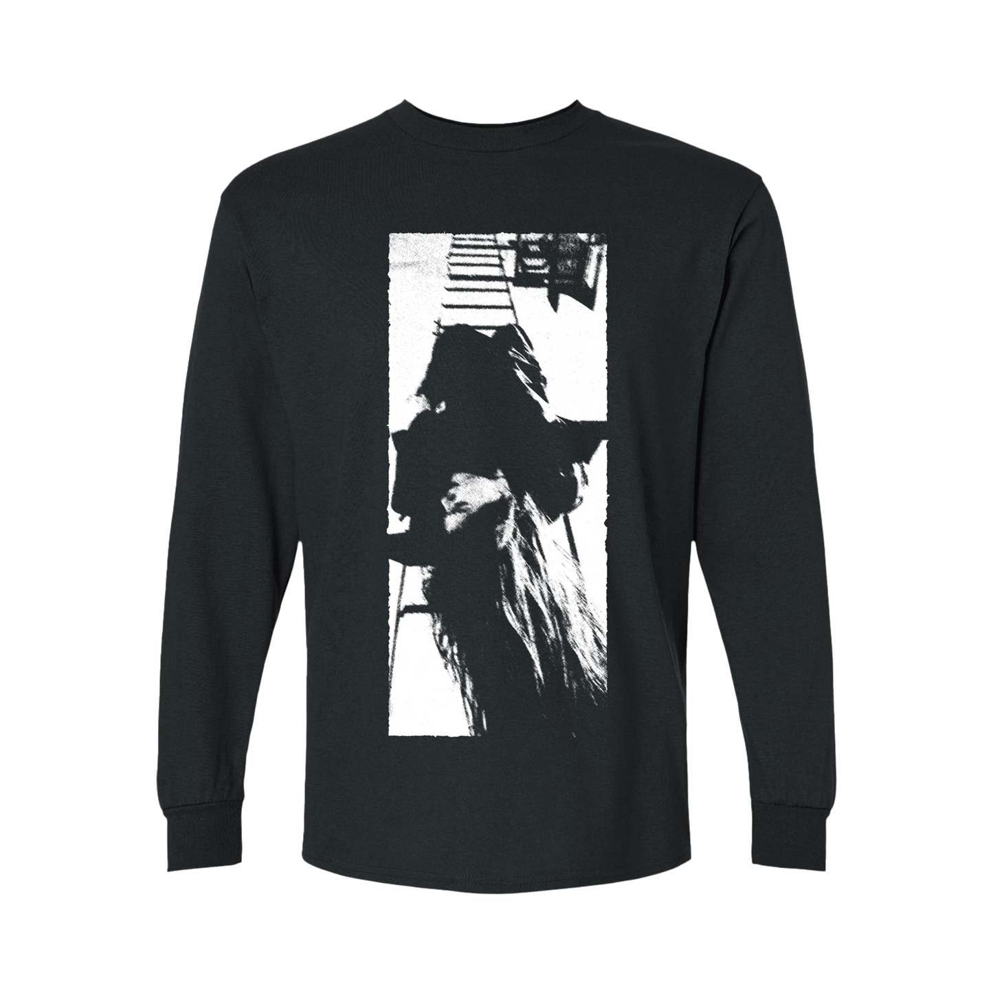 Black Ladder Long Sleeve T-Shirt - Apparel