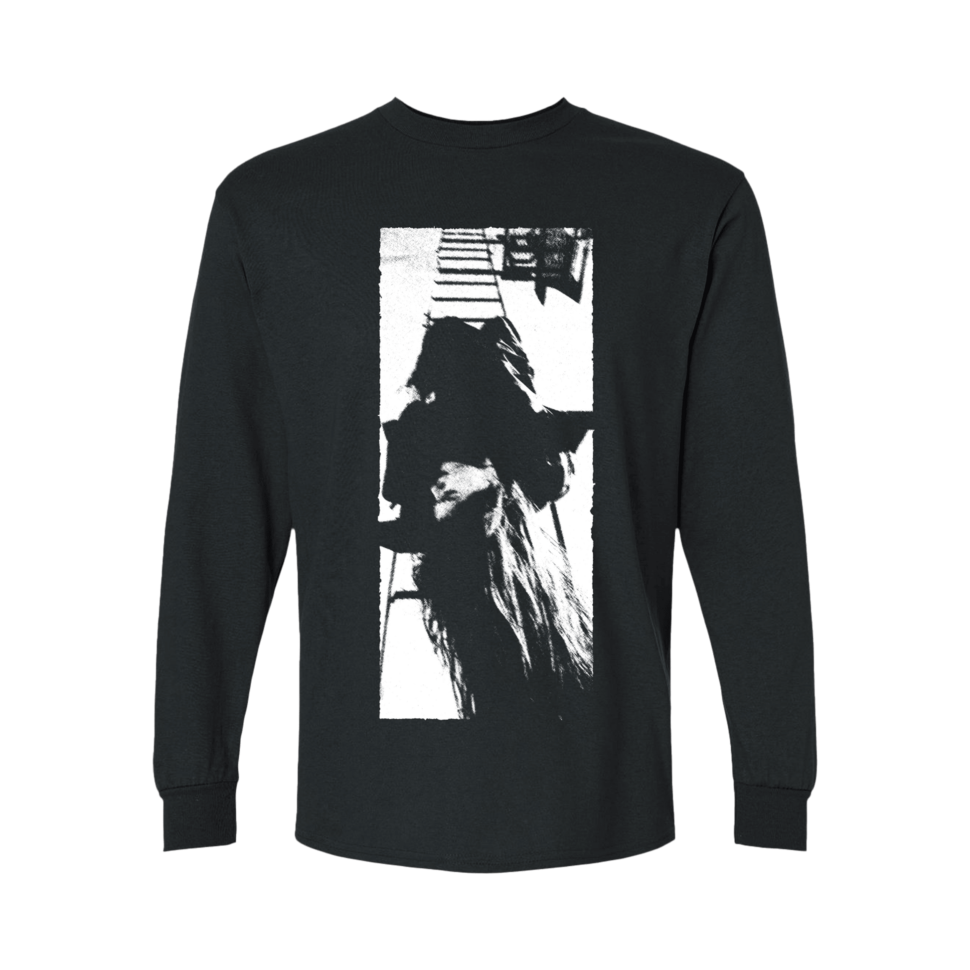 Black Ladder Long Sleeve T-Shirt - Apparel