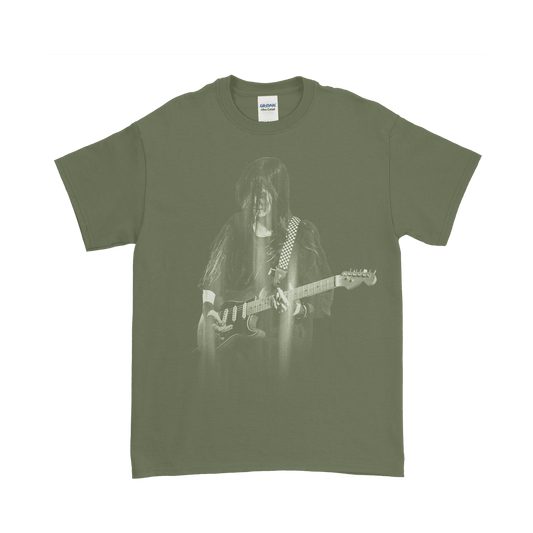 Sofia Guitar Green T-Shirt - Apparel