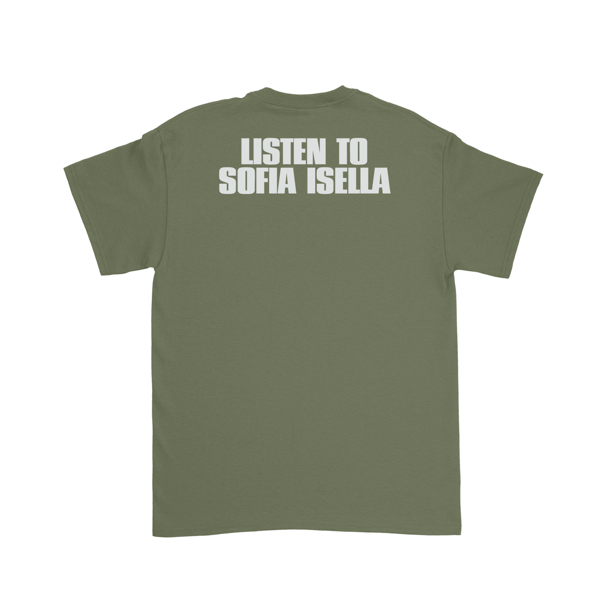 Sofia Guitar Green T-Shirt - Apparel